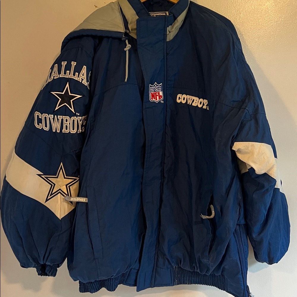 Vintage Starter Cowboys Coat